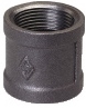 Vale® British Standard Iron Banded Black Female Socket