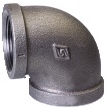 Vale® Banded Black Malleable Iron Pipe Fittings
