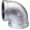 Vale® British Standard Banded galvanised iron Female Equal Elbow 90°