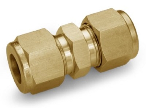 Ham-Let One-Lok® metric brass single ferrule tube fittings with Indanc